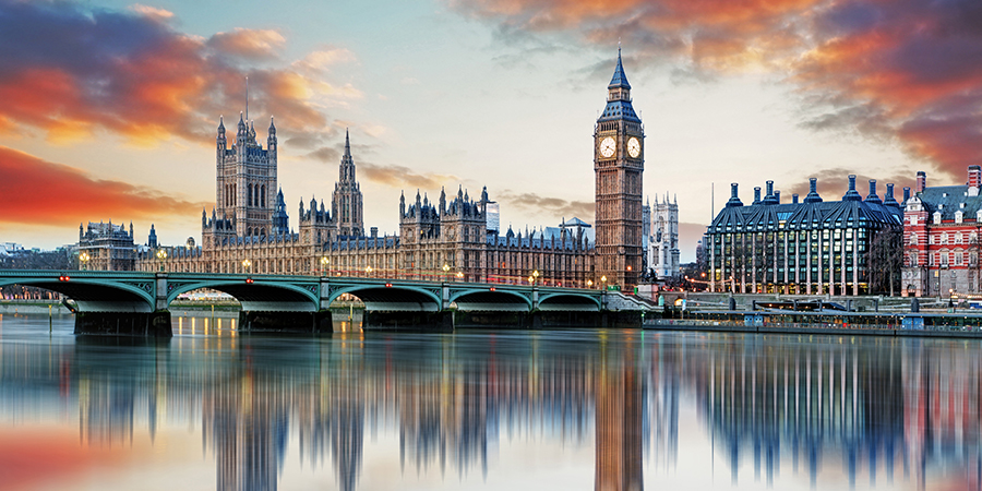 Big Ben And Houses Of Parliament UK