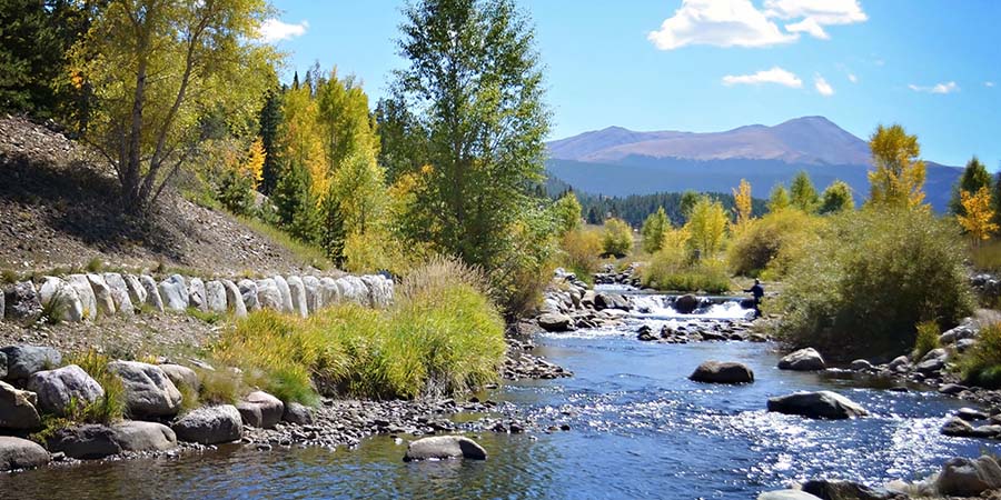 River Through Breckenridge Co