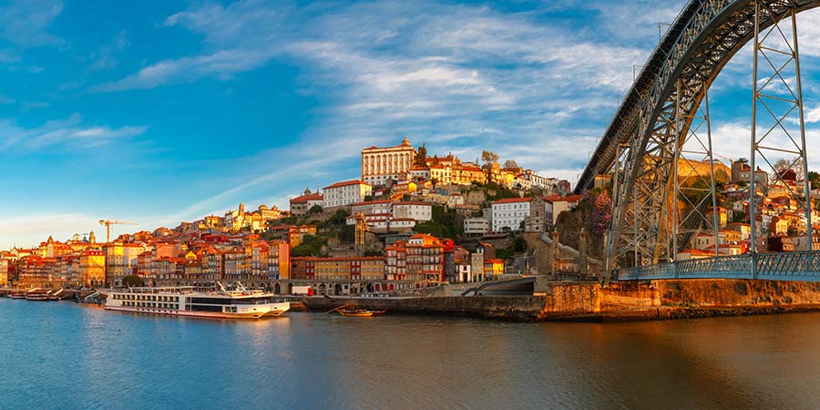 Panorama of Douro river