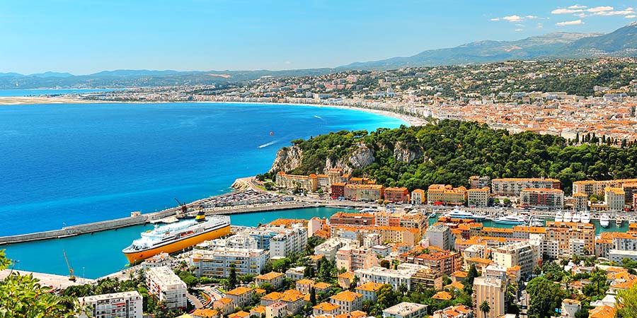 Panoramic View Of Nice