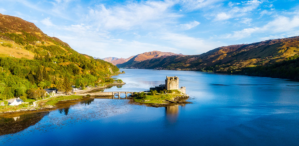 Eilean Donan Castle At Loch Duich