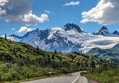 Scenic Drive Along Richardson Highway
