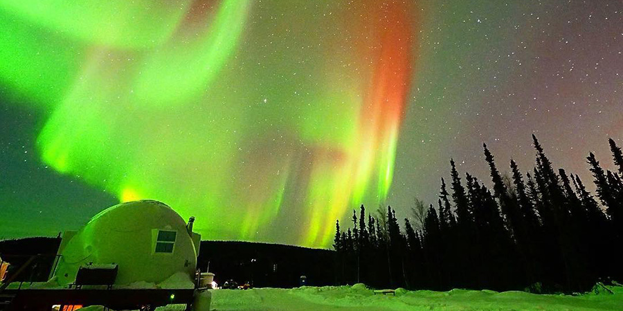 Northern Lights At Borealis Basecamp