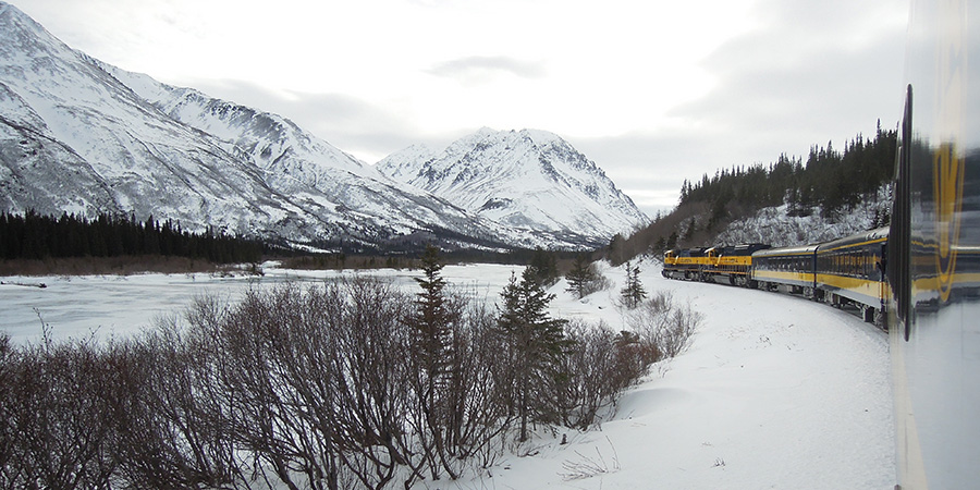 Aurora Winter Train Ken Edmier