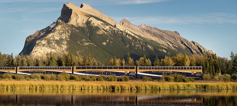 Rocky Mountaineer Vermilion Train