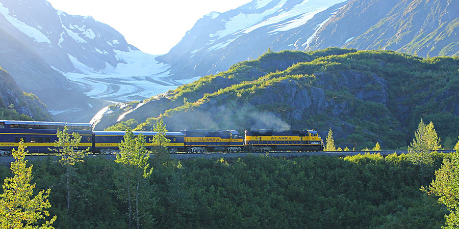 Coastal Classic Train Bartlett Glacier 2 PC Teresa Severson