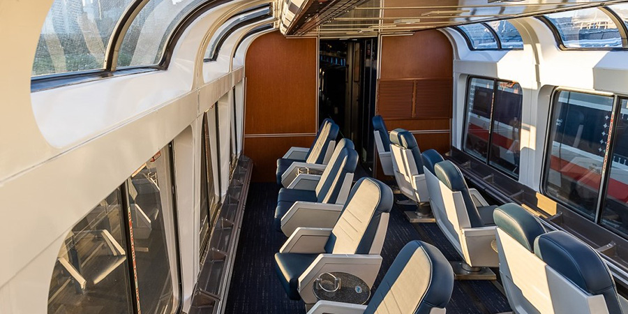 Superliner Lounge Amtrak