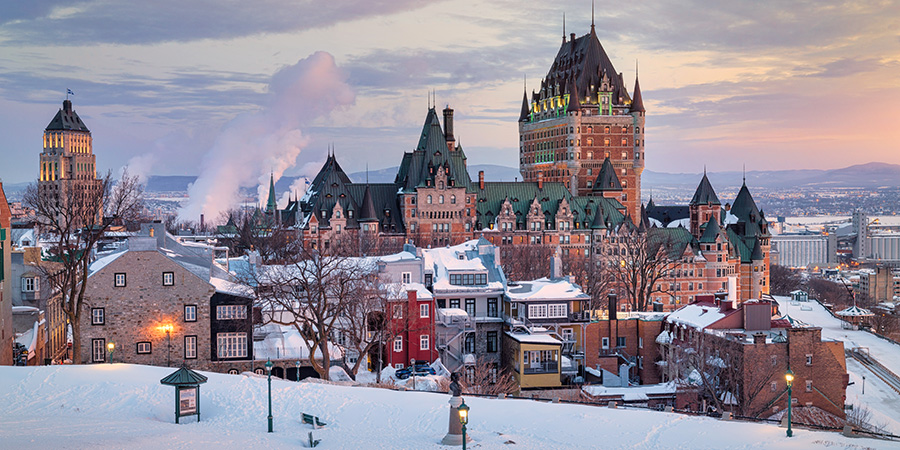 Quebec City In Winter 