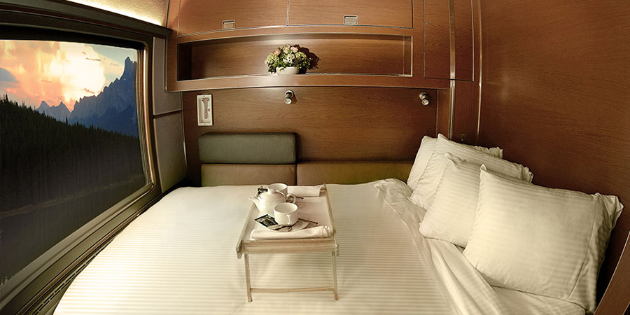 VIA Rail Prestige Class Cabin