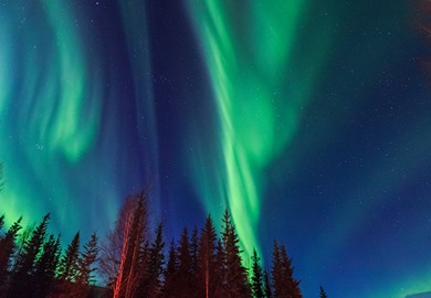 Chena Hot Springs Northern Lights