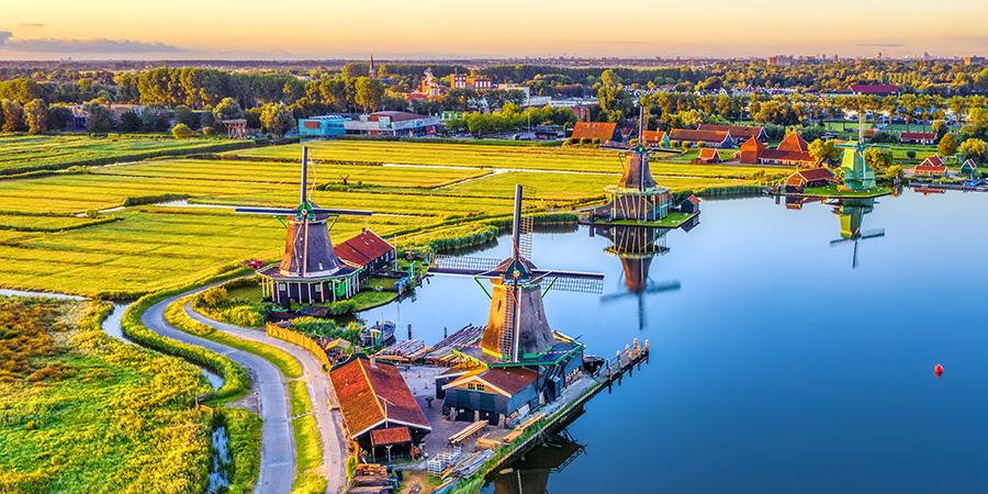 Zaanse Schans Windmills Park