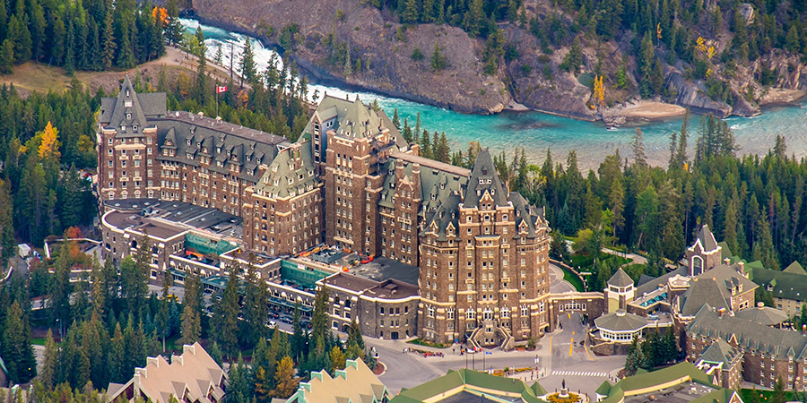 Fairmont Banff Springs Hotel In Canada