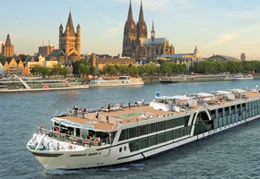 Lueftner Cruises AMADEUS Silver II Outside View Cologne