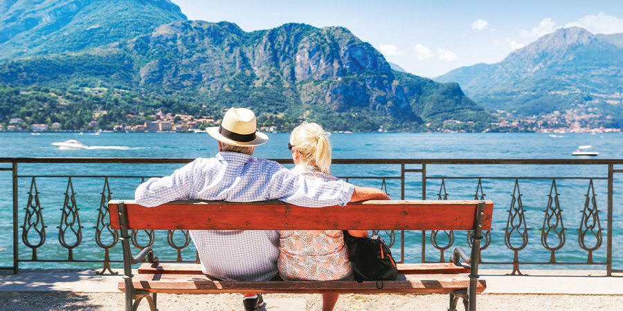 Couple on vacation