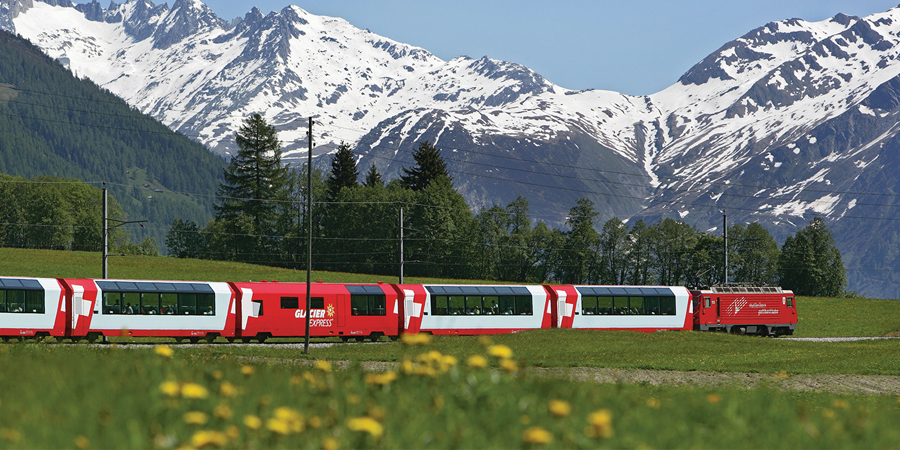 Glacier Express Mountain