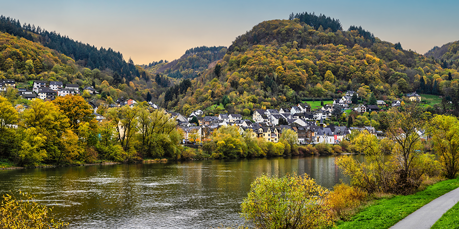 Moselle River In Cochem Zell District