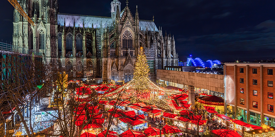 Christmas Market In Cologne