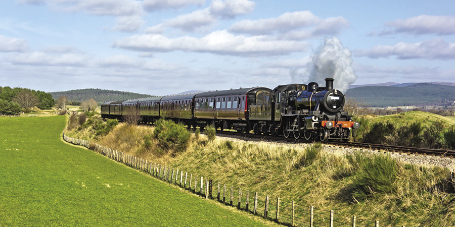 Journey on the nostalgic Strathspey Steam Railway