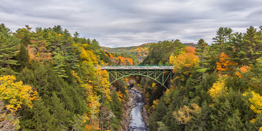 "Vermont's Little Grand Canyon"