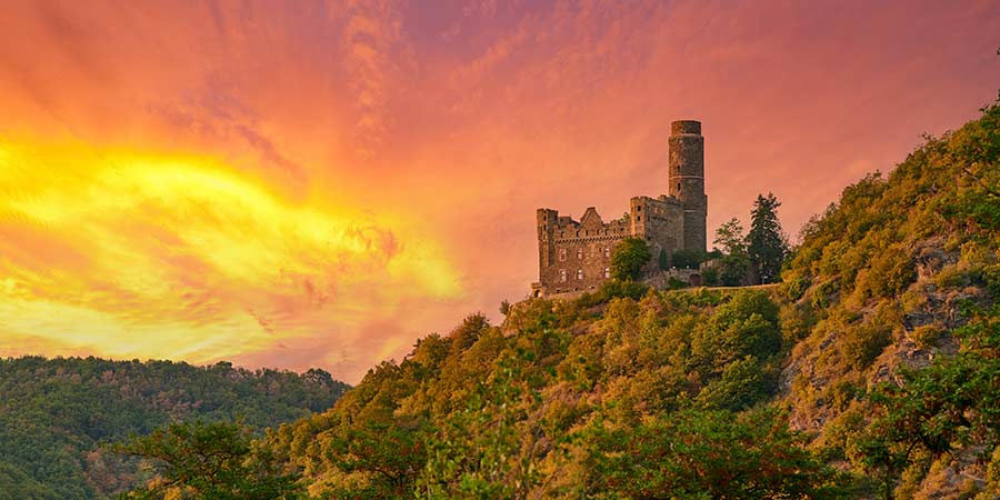 Sail through the romantic Rhine Gorge