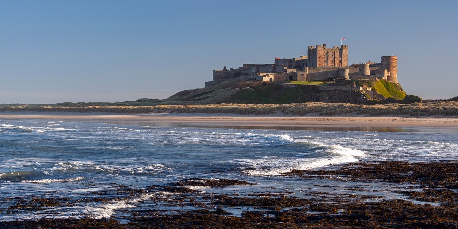 Explore historic Bamburgh Castle