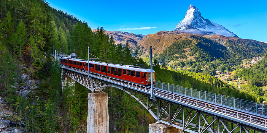 Bask in Matterhorn views from the Gornergrat Railway