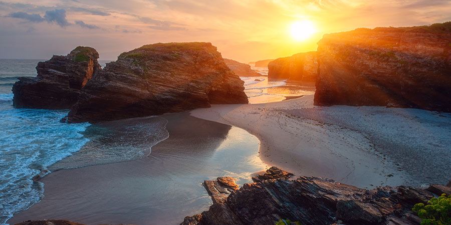 Galicia’s beaches and historic towns
