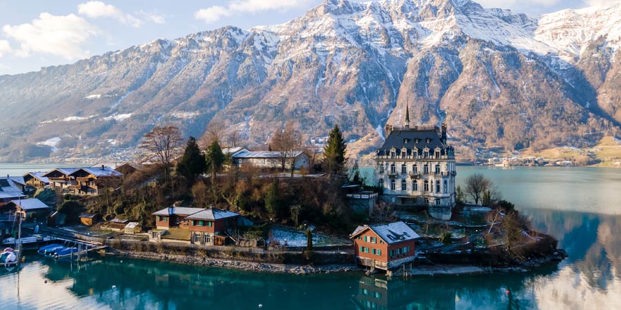 Interlaken In Winter