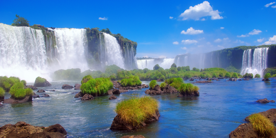 Iguassu Falls In Brazil