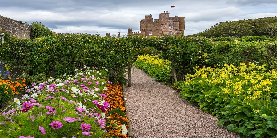 Explore the grounds of the royal Castle of Mey