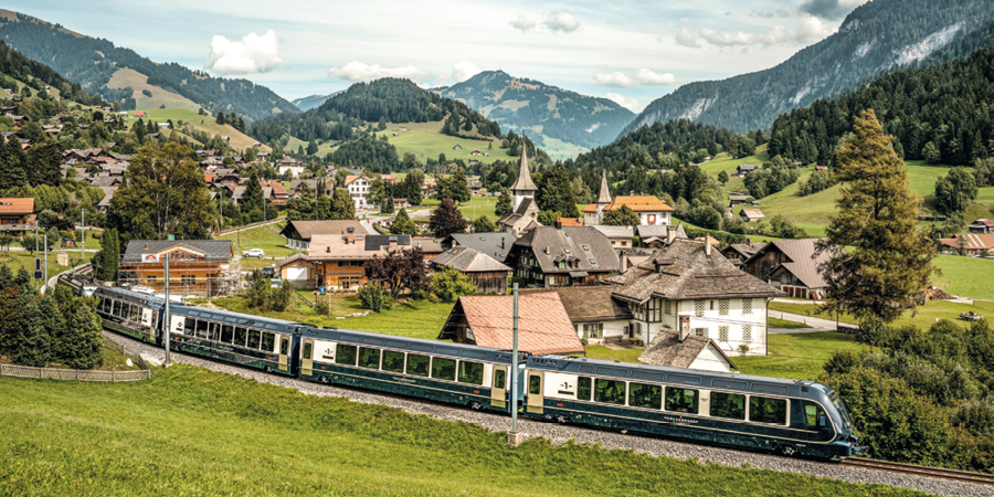 Experience the iconic GoldenPass Express