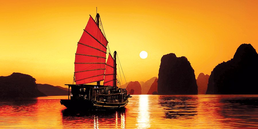 Bask in breathtaking views while cruising Hạ Long Bay