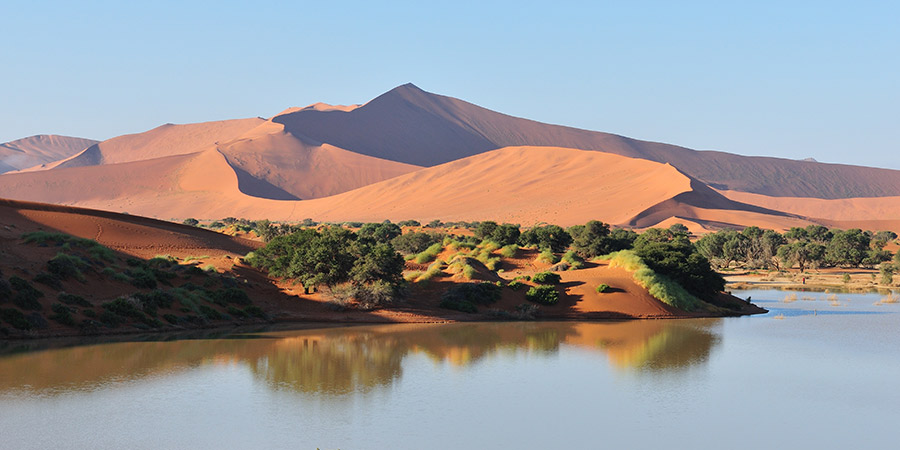 Staying among the “star dunes” of Sossusvlei