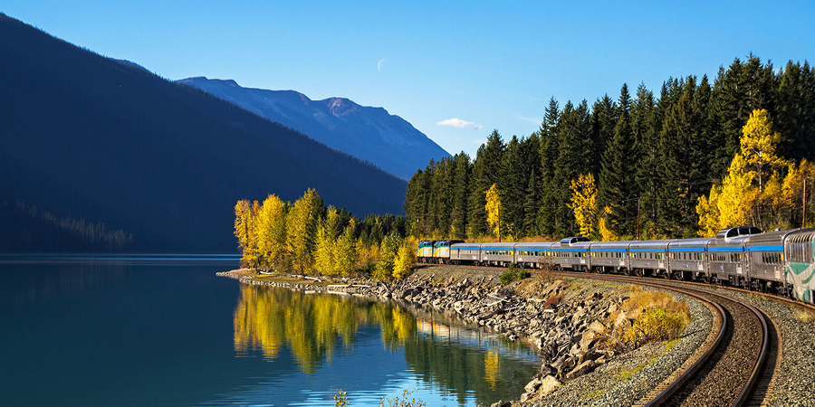 VIA Rail Moose Lake Canadian Fall