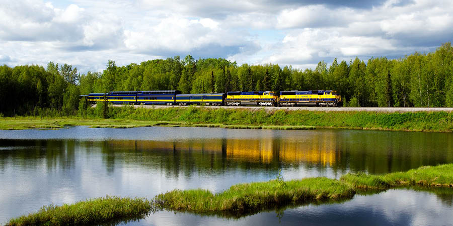 Alaska Railroad Train