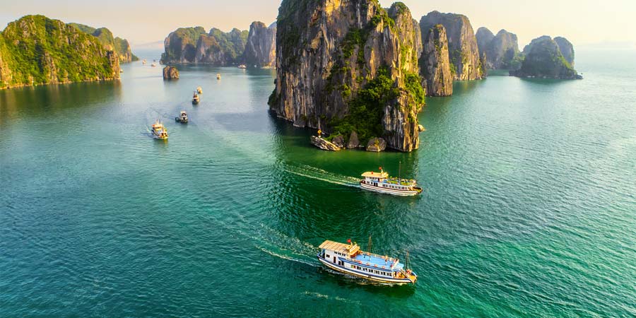 Sail through the enchanting beauty of Ha Long Bay