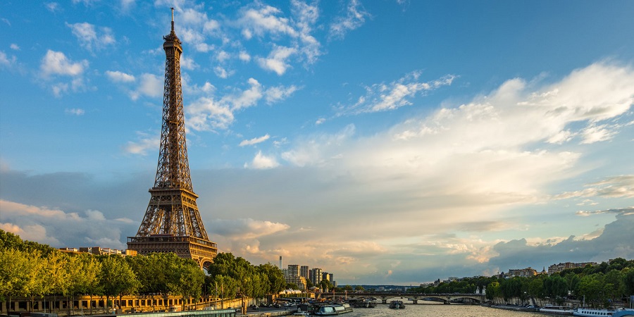 Eiffel Tower on the Rhone
