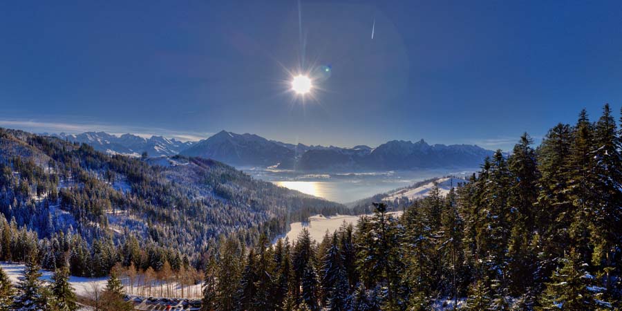 Cruise the full length of Lake Thun