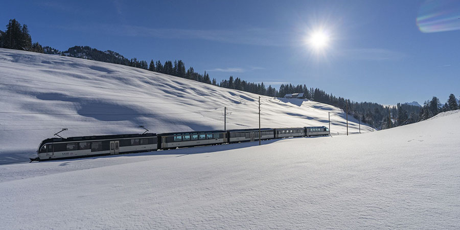 Experience the GoldenPass Express from Montreux to Interlaken
