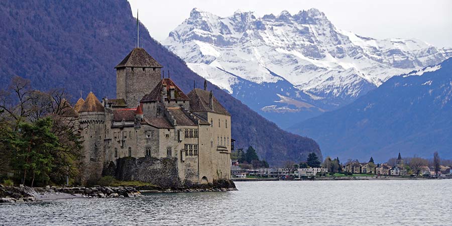 Stay in a waterside Montreux hotel on Lake Geneva