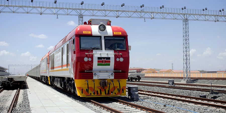Travel on the scenic Madaraka Express