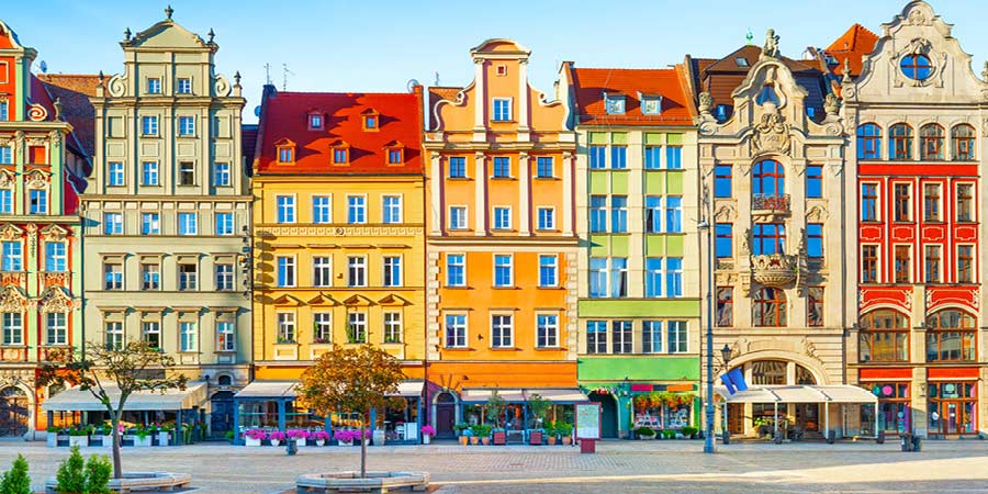 Explore the beautiful city of Wrocław