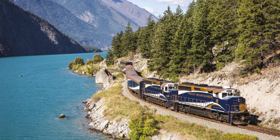 Ride into the Canadian Rockies on Rocky Mountaineer