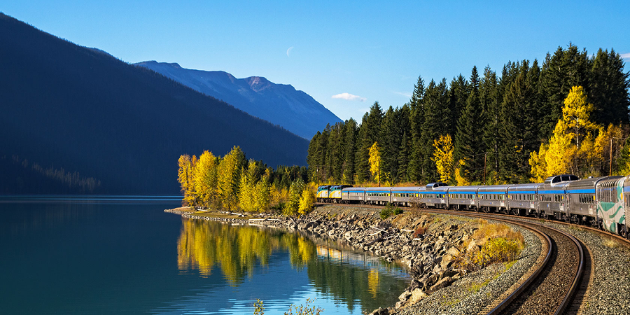 Via Rail Canadian train