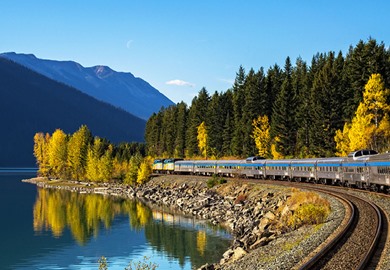 Via Rail Canadian train