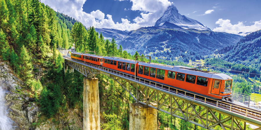 Zermatt & St. Moritz featuring Glacier Express