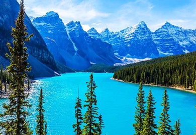 Moraine Lake in Banff