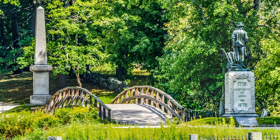 Delve into a history in Lexington and Concord