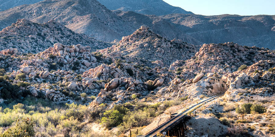 Travel through the Galisteo Basin on the Sky Railway