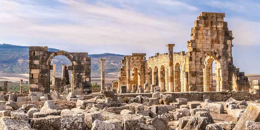 Uncover the UNESCO-listed Roman ruins of Volubilis